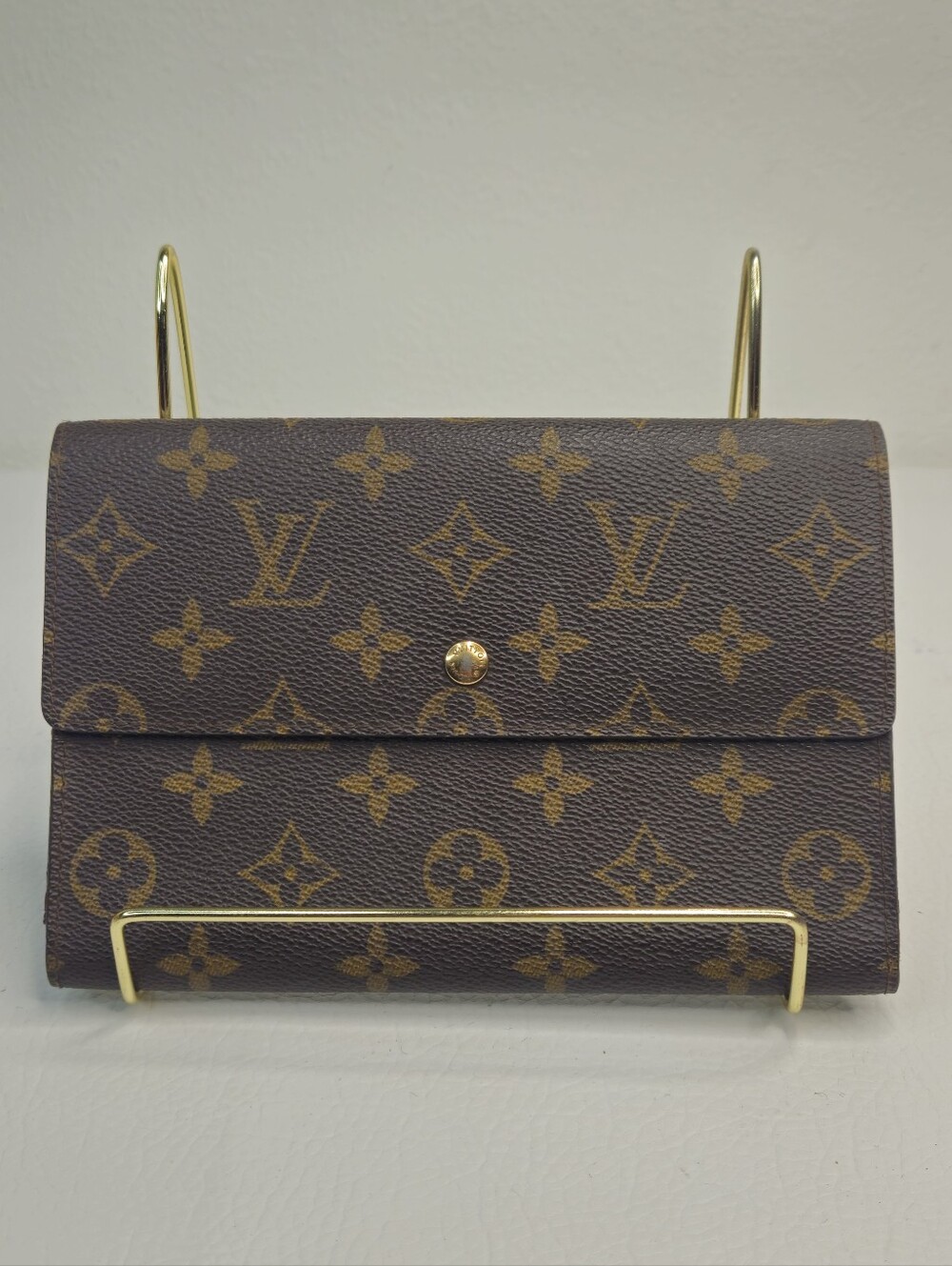 Louis Vuitton Vintage Y2K Monogram Porte Trésor International Long Wallet